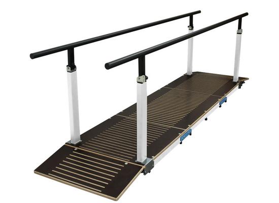 Тренажер в виде параллельных брусьев для тренировки ходьбы