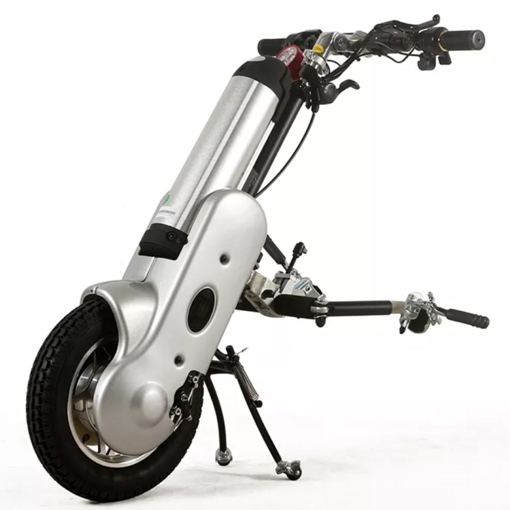 Электропривод для складной механической инвалидной коляски